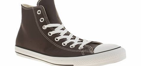 Converse Brown Chuck Taylor All Star Hi Trainers