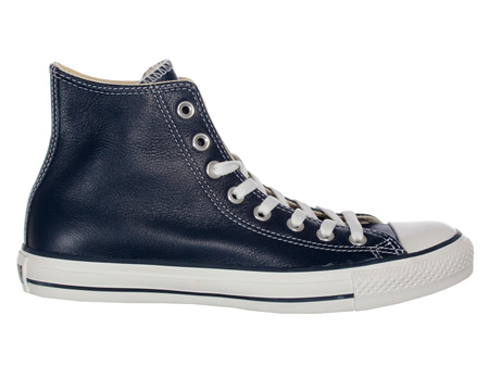 Converse CT Hi Navy Leather Trainers