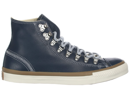 CT Hiker HI Navy Leather Boots