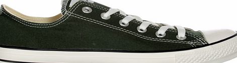 Converse CT Ox Green Canvas Trainers