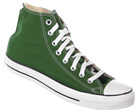 CT Spec HI Green/White Canvas Trainers