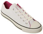 Converse Double Tongue Ox White Trainers