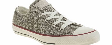 Converse Grey All Star Winter Knit Trainers