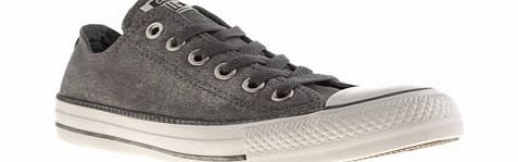 Converse Grey Sparkle Wash Trainers