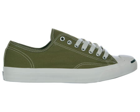 Jack Purcell Olive Canvas Trainers