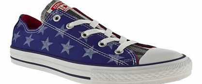 kids converse blue all star ox boys youth