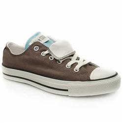 Converse Male A/S Lo Dble Tongue Fabric Upper in Grey