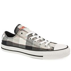 Converse Male A/S Speciality Lo Fabric Upper in Stone and Black
