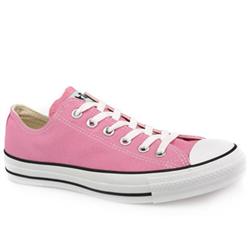 Converse Male All Star Lo Fabric Upper in Pink