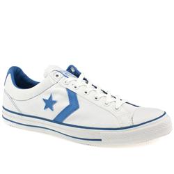 Male Star Player Ev Fabric Upper in White and Blue