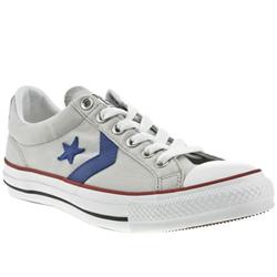 Converse Male Star Player Fabric Upper in Grey