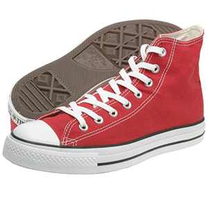 Converse Mens All Starandreg; Red Hi