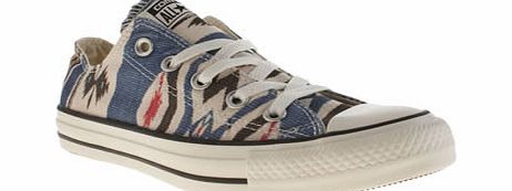 Converse Multi All Star Oxford Blanket Trainers