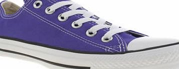 Purple  White All Star Oxford Trainers