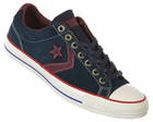 Converse Star Player EV OX Blue Suede Trainers