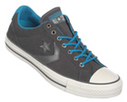 Converse Star Player EV OX Charcoal Suede Trainers