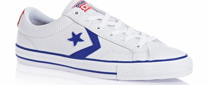Converse Star Player Ox Shoes - White/ Blue