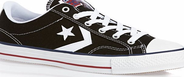 Converse Star Player Shoes - Black/ White