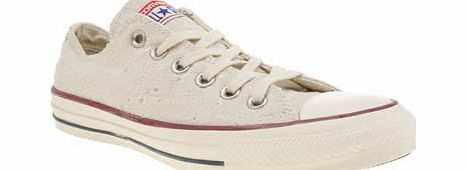 Converse Stone All Star Sparkle Lurex Ox Trainers