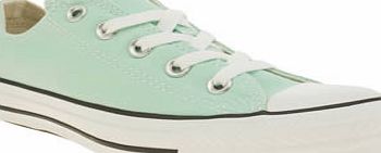 Turquoise All Star Canvas Ox Trainers