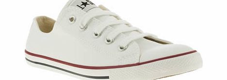 Converse White All Star Dainty Canvas Trainers