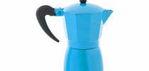 Cook In Colour 9 Cup Aluminium Espresso Maker -
