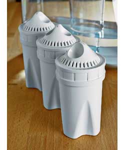cookworks Water Filter Cartridges 3 Pack