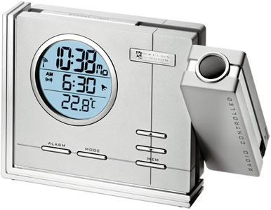 Projection Alarm Clock with Indoor Temperature