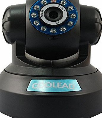 Wireless IP camera Pan/Tilt 2-ways Audio Mobile Viewing WEP/WPA/WAP2 wireless Wi-Fi Pan/Tilt internet IP camera day and night vision CCTV security monitor built-in microphone and speaker allow you to 