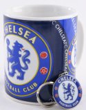 Chelsea F.C. Mug and Key Ring Set