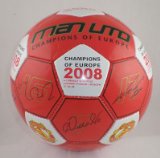 Manchester United F.C. Football European Champions with Team Signatures