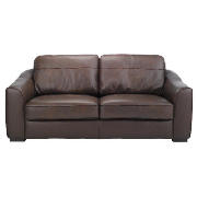 Large Leather Sofa, Cholcoate