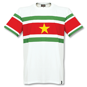 Copa 1980s Suriname Home Retro Shirt