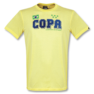 Copa Campeoes Basic Tee - Yellow