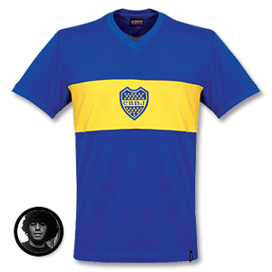 Copa Classic 1970and#39;s Boca Juniors Home shirt