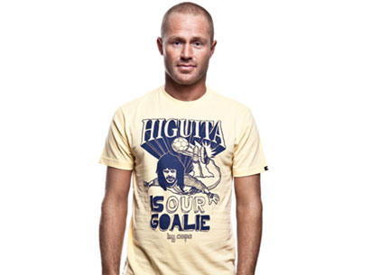 Higuita is our Goalie Football Fashion T-Shirt