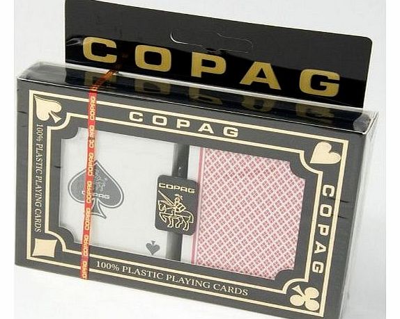 Copag Poker Size Regular Face Playing Cards in Double Deck