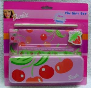 Barbie Tin Gift Set - Super Stationary Set to Show Your Friends!