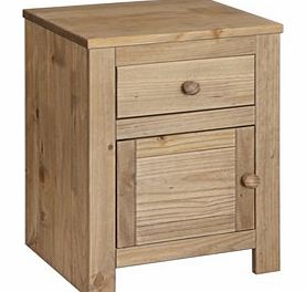Core Products 1 Door 1 Drawer Bedside Cabinet
