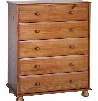 Core Products Dovedale 5 Drawer Chest