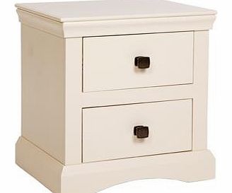 Core Products Quebec 2 Drawer Bedside Cabinet