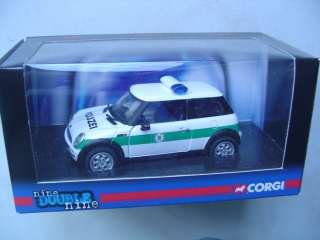 Corgi 1:36 SCALE LTD.ED -BMW MINI COOPER MUNICH POLICE- GERMANY
