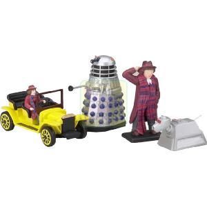 Bessie Dalek Dr Who and K9 Figures