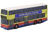 Diecast Model Dennis Trident Duple Metsec (Citybus Hong Kong) in multi colours (1:76 scale)