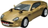 James Bond 007 - 1:36th Scale Gold Plated Limited Edition Aston Martin V12 Vanquish