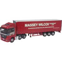 Mercedes Actros Curtainside and#8211; Massey Wilcox