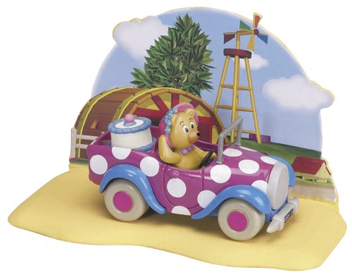 Noddy Play Scenes - Tessie Bear Figure & Car (inc. play scene)