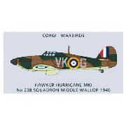 Warbirds Hawker Hurricane Die-Cast Replica