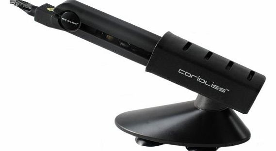 Corioliss Black Hair Straightener and Curling Iron Holder