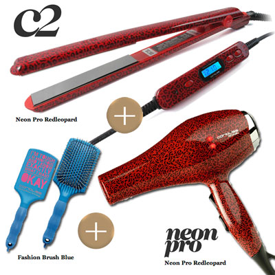 C2 Red Leapord and Red Leopard Dryer